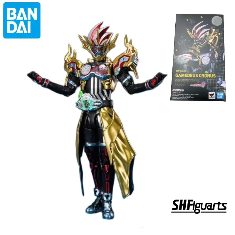 In Stock Original Bandai S.H.Figuarts SHF Tokusatsu Kamen Rider Cronus GAMEDEUS CRONUS Action Figure Toys Collection Model Gift