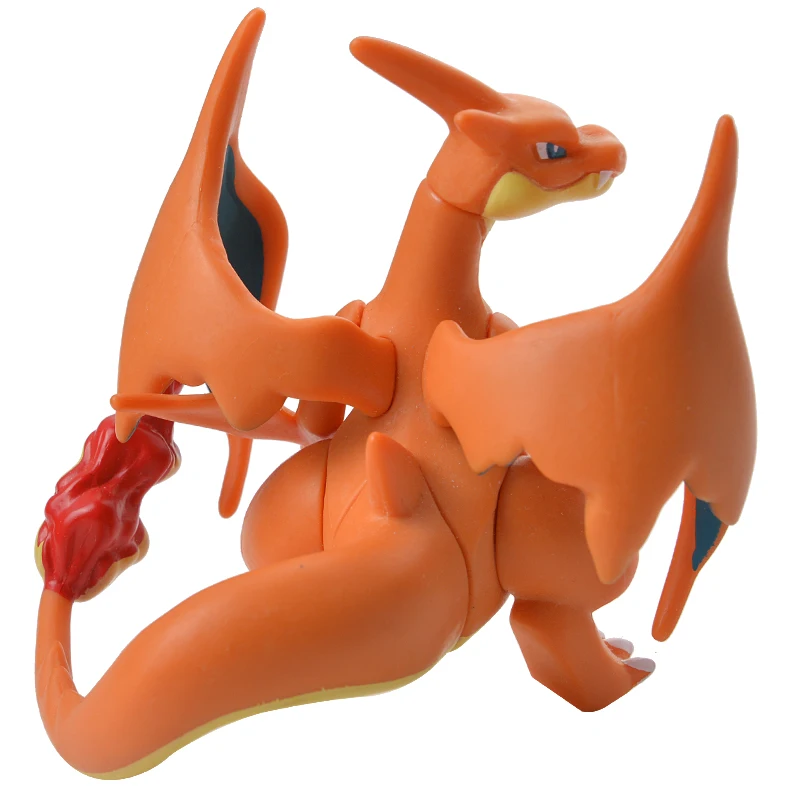 Pokemon Figure Shiny Mega Charizard Y Modello per bambini Giocattolo 8 cm Pvc Perfettamente replicato Collezione Anime Regalo per bambini