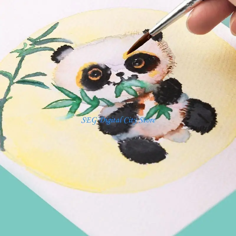 

U75B Watercolor Paint and Card Valentines Day Set Washable Watercolor Color For Kids