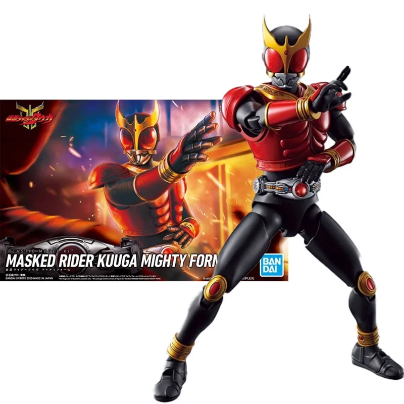 

Bandai Figure Rise Standard Anime FRS MASKED RIDER KUUGA MIGHTY FORM Assembly Model Action Figure Toys For Kid Collectible Gift