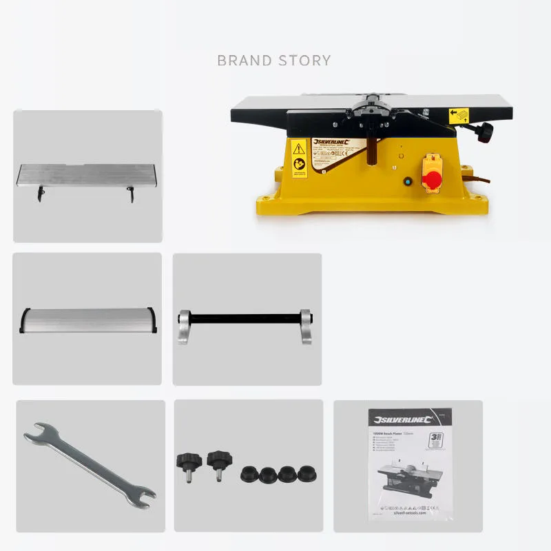 Rabot électrique multifonctionnel pour le travail du calcul, outil électrique de bureau, petits outils électriques ménagers, centre de mise en œuvre du bois