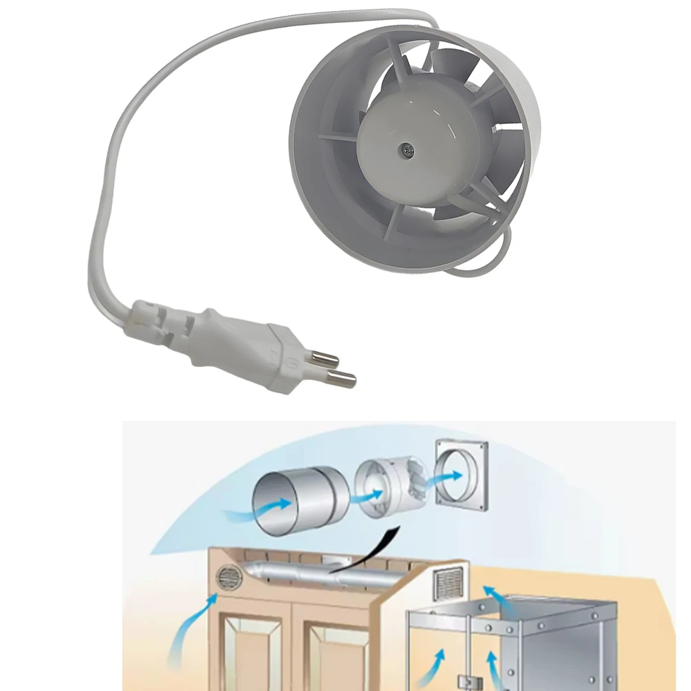 4/5/6 дюймов 220 В бесшумная вентиляция вентиляционные отверстия вытяжка вытяжка вентилятор вентилятор ванная комната кухня туалетная комната