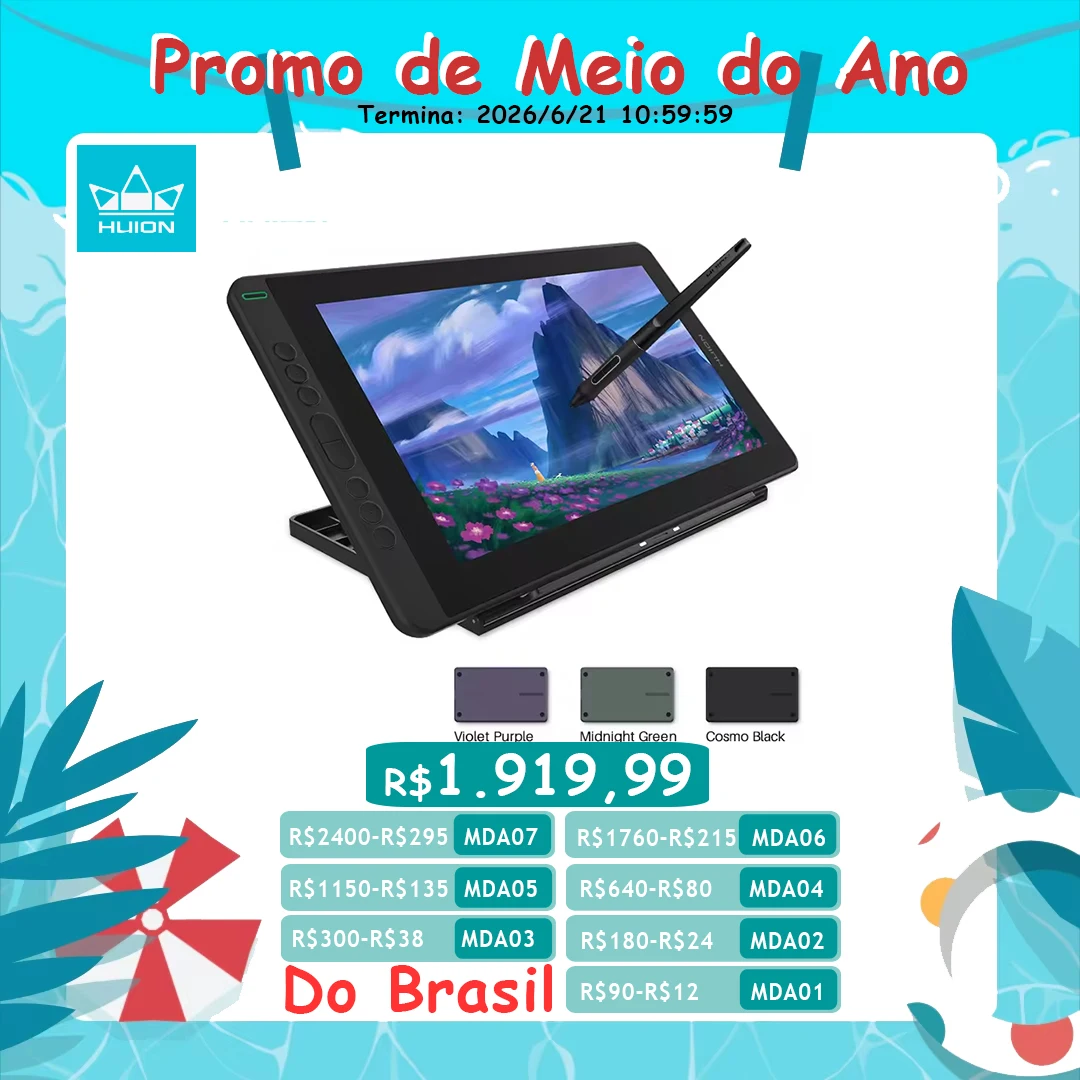 Huion kamvas 13 mesa digitalizadora 13.3 polegadas gráficos tablet monitor ag caneta de vidro display desenho monitor 8192 bateria-livre stylus tablet de desenho para android windows macos