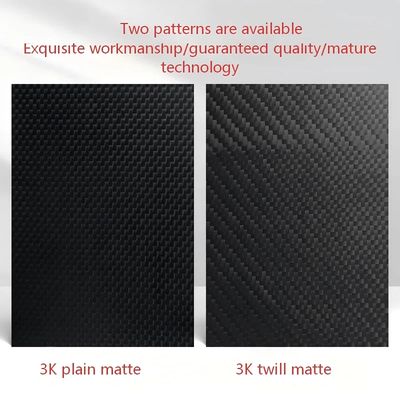 Super Light T300 T700 T800 Carbon Fiber Board Custom 3K High Strength Carbon Fiber Plate CNC Cutting Engraving Processing