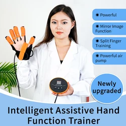 Guanti per robot di riabilitazione portatile ictus emiplegia inarcamento cerebrale Trainer Finger Exerciser riparazione della funzione della mano