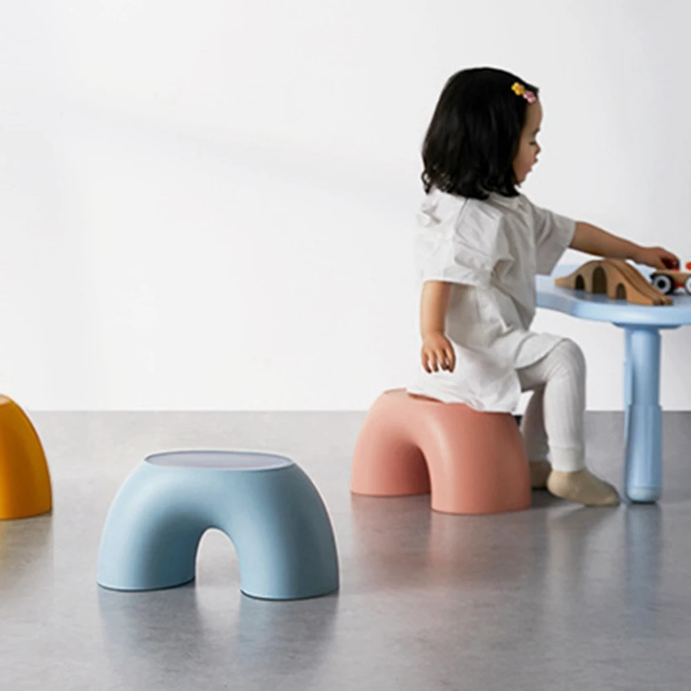 at05-スツール-レインボーシェイプ-フットスツール-キッズステップスツールシート-リビングルーム用-室内家具-子供用スツール