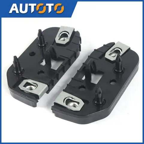 1set Front Bumper Brackets kit Part# LB5Z17C947A LB5Z17C947B FO1042163 For Ford Explorer Police Interceptor Utility 2020-2023