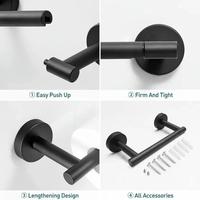 2025 New Double Column Stainless Steel Roll Holder Removable Wall Mounted Toilet Paper Holder Wall Mounted Toilet Paper Holder