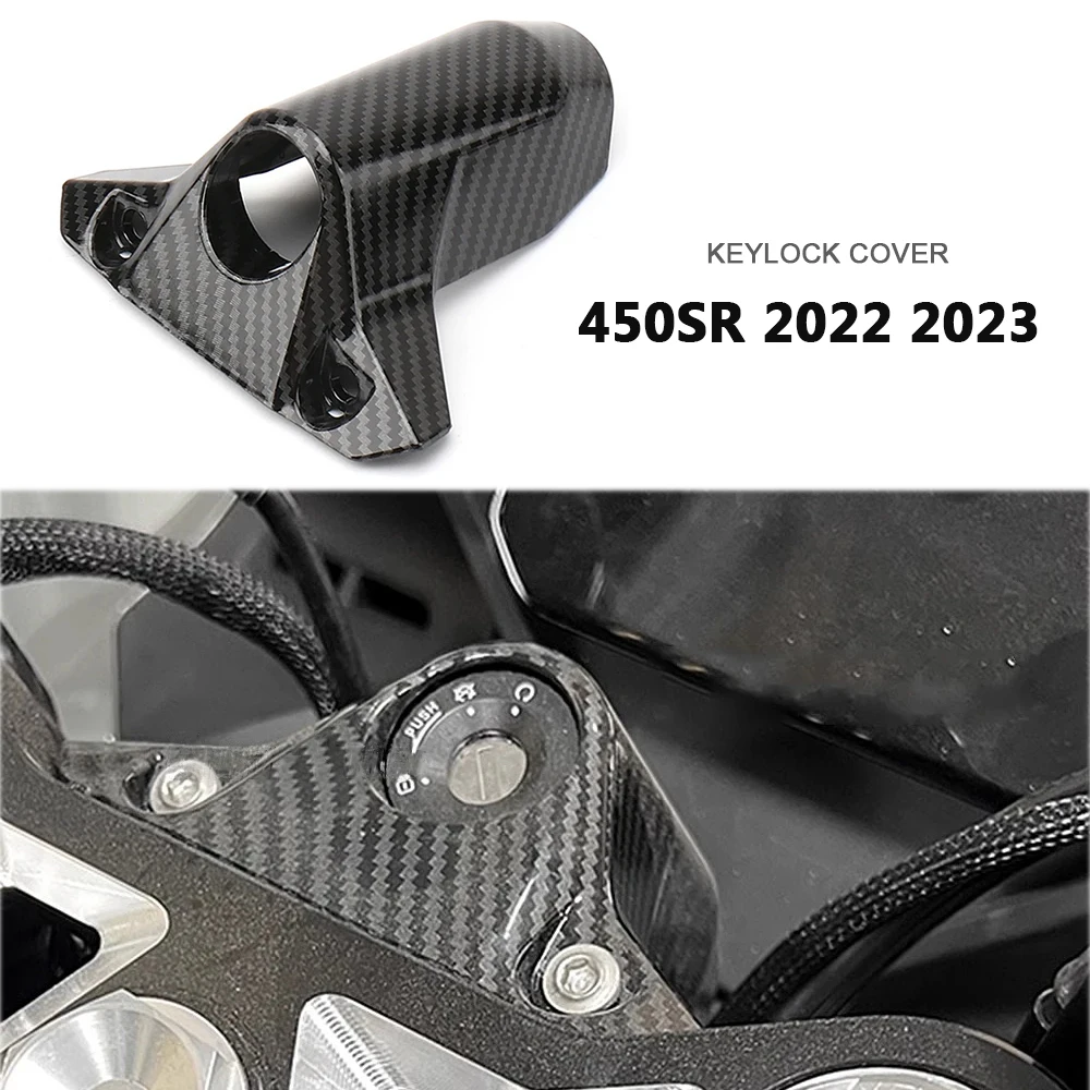 

For CFMOTO 450SR 450 SR 450sr 2022 2023 Keyhole Cover Front Cover Motorcycle Accessories Protective Guard