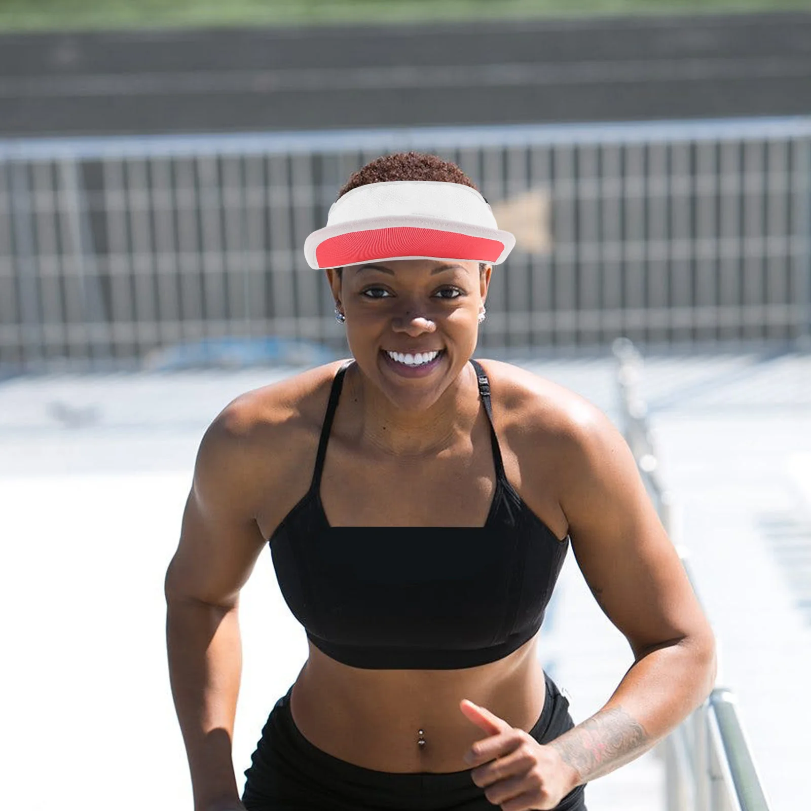 

Running Hat Breathable Quick Dry Fishing Outdoor Athletic Visor Cap Sunshade Summer Hat Women Lightweight Sun Protection Cap