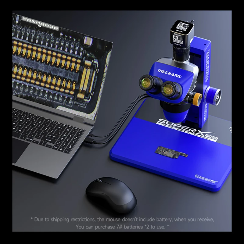 MECHANIC Vision Pro 4K 顕微鏡カメラ IMX678 1/1.8 センサータイプ C カメラ 800W 写真解像度電子 PCB テストツール