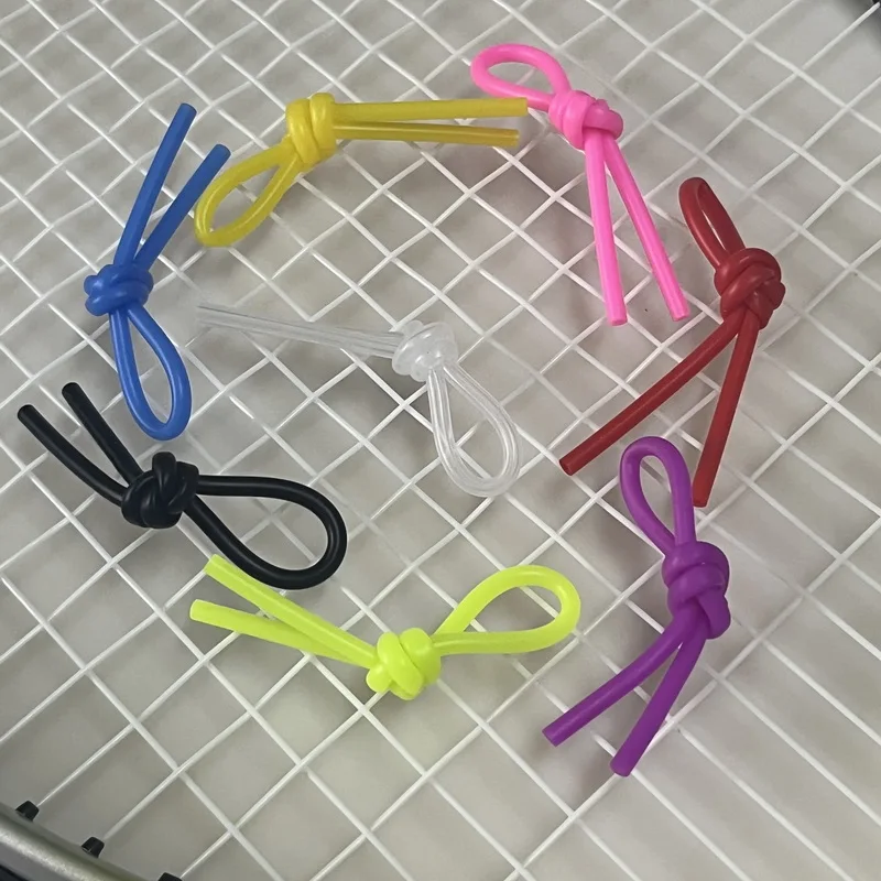 8 Teile/los Weiche Silikon Tennis Vibration Dämpfer Tennis Schläger Anti Vibration Knoten Squash Schläger Dämpfer Tennis Zubehör – Detail 13