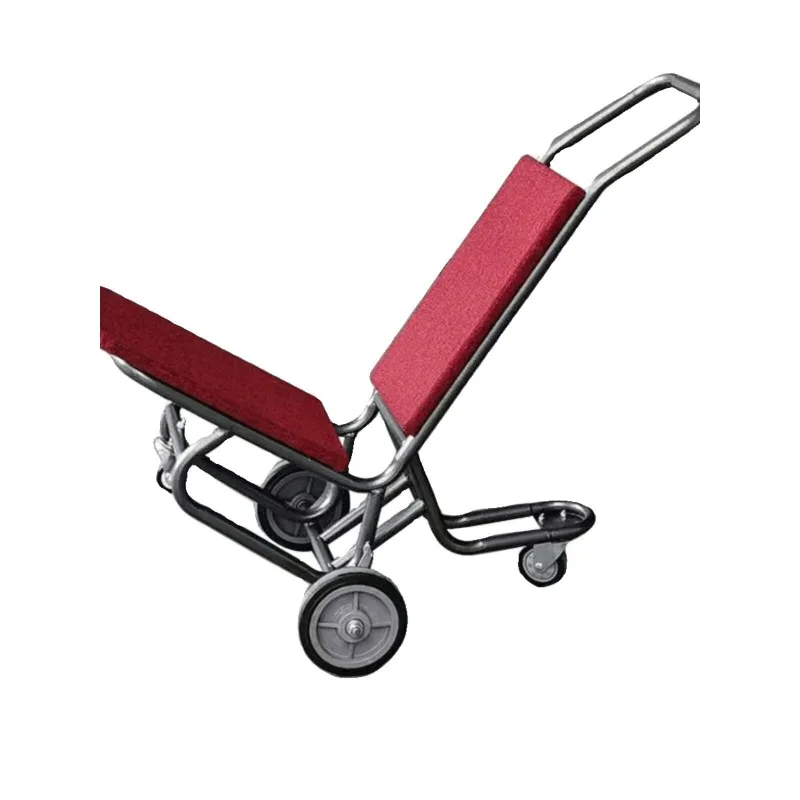 Chair Cart Banquet Chair Transport Cart Restaurant VIP Aluminum Alloy Foot Chair y