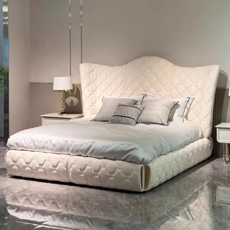 150x200 180x200 cm Luxury flannel queen Double bed 2 people bedroom beds frames full size bed frame bedroom furniture queen beds