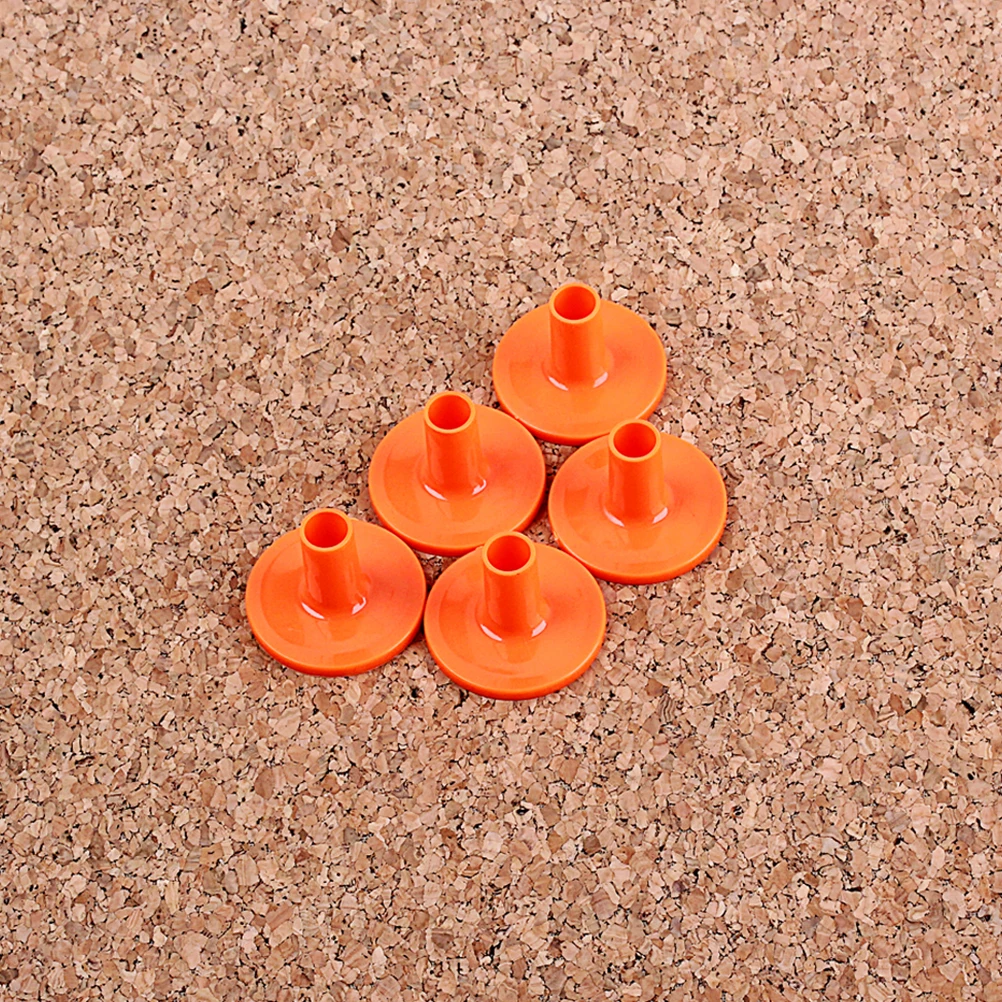 

5 Pcs Felt Cushion Cover Percussion Stand Drum Accessoires Parts Cymbal Sleeves Shelf