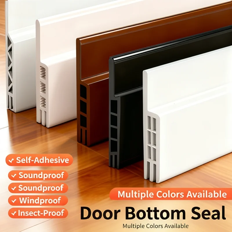 Energy Efficiency Windproof Weatherproof Door Window Seal Strip Draft Stopper Gap Filler Noise Reduction Anti Cold Under Door