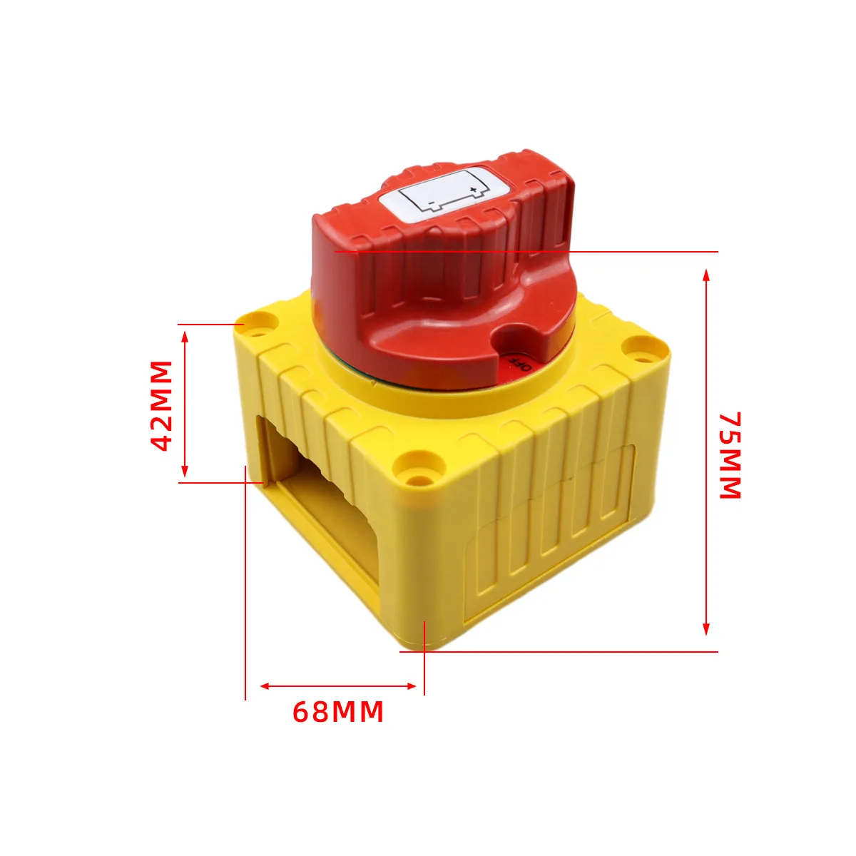 Universal 300A 12-24V Automotive Battery Isolator Disconnector Circuit Breaker Disconnect Switch For Car Boat Yacht Atv