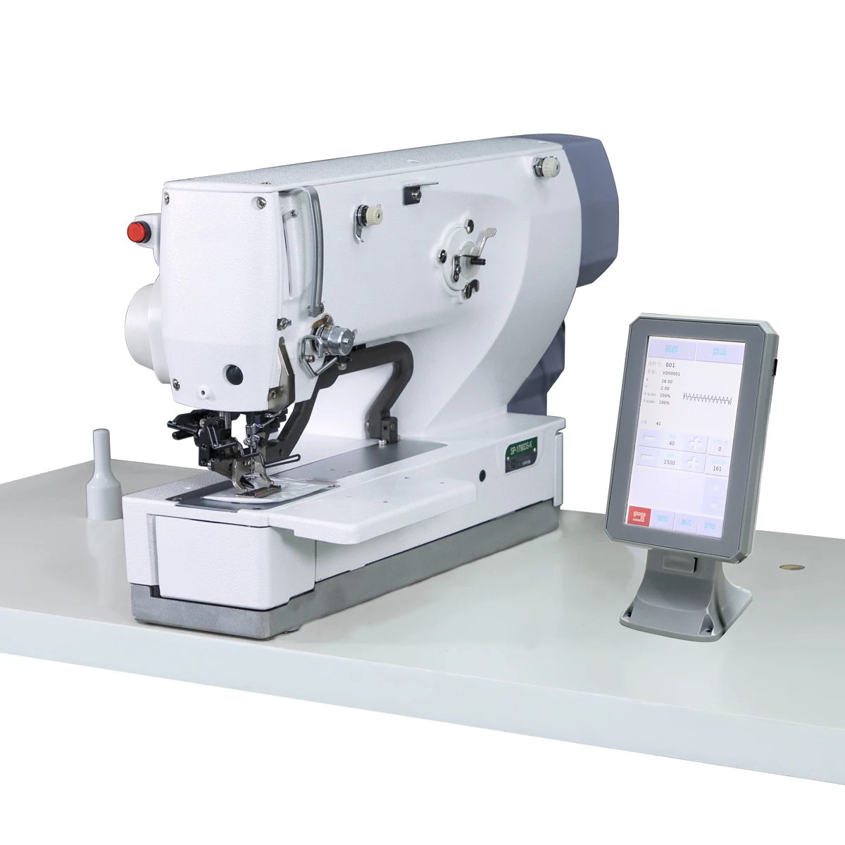 Qk-1790A High Speed Automatic Computer Flat Button Hole Sewing Machine