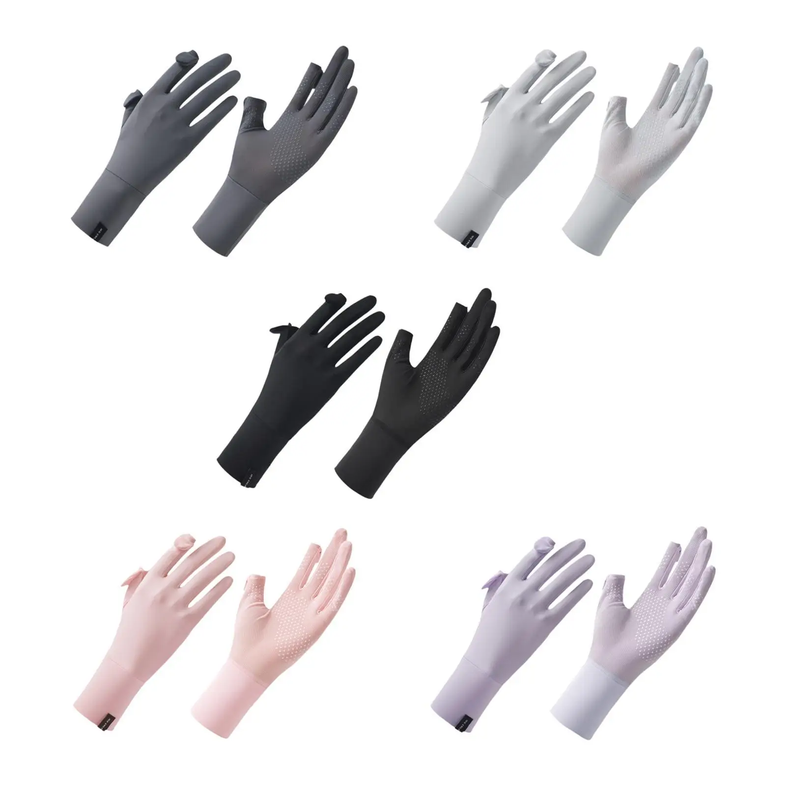 Sun Protection Gloves for Women Thin Sun Gloves for Cycling Gardening Beach