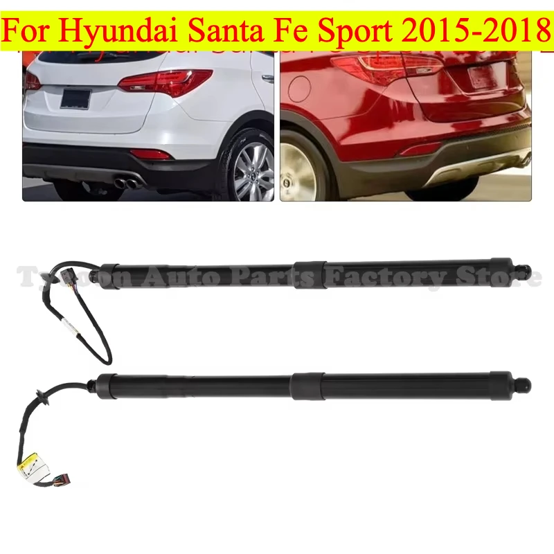 

High quality new L:81770-2W600+R:81780-2W600 2PCS Electric Tailgate Lift Support for Hyundai Santa Fe Sport 15-18 81770-2W600