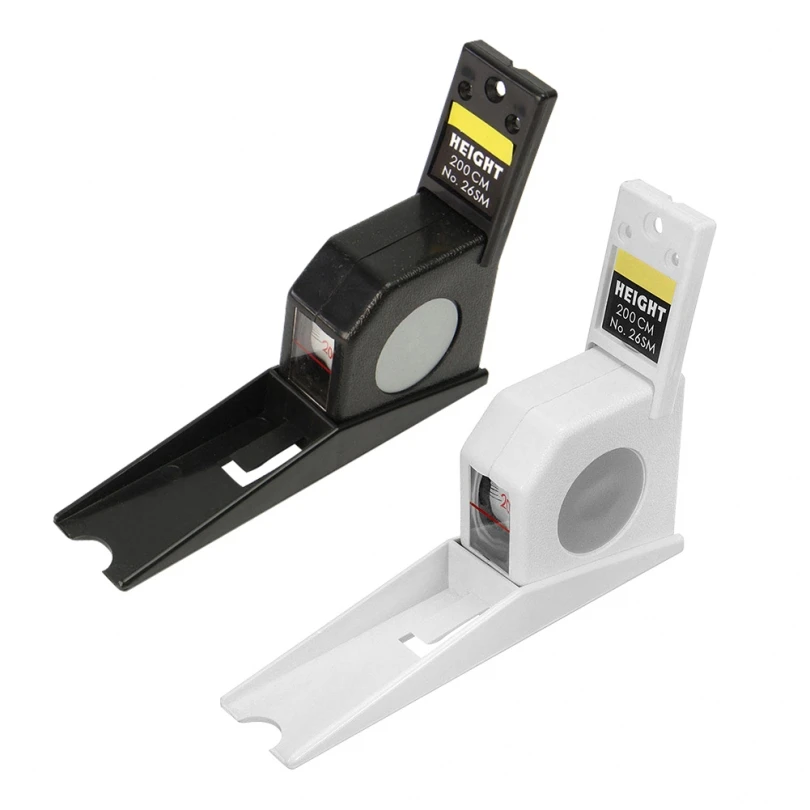 

1 Piece 2m Height Meter Wall Mounted Portable Growth Ruler Body Height Measuring Ruler Device for Adults Kids