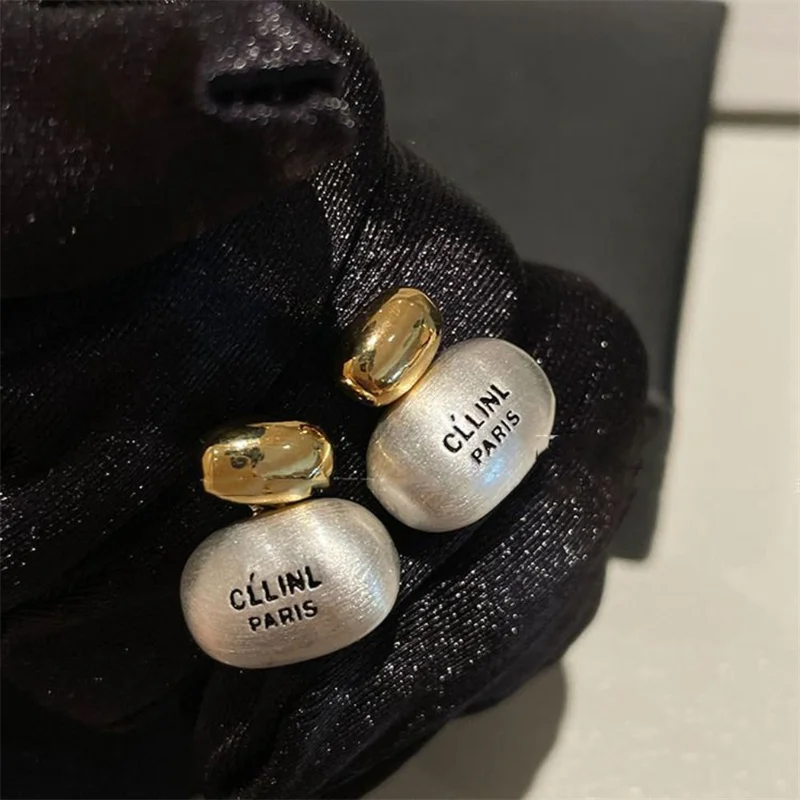 أقراط هندسية بسيطة للنساء ، موضة عتيقة ، تصميم شخصية ، بيع بالجملة ، جديد ، 1 *