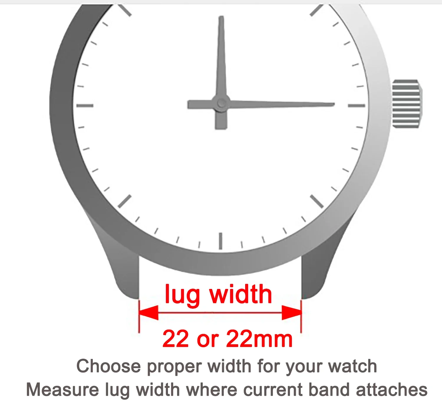18mm 20mm 22mm Gebogenes Flachendes Edelstahl-Uhrenarmband Massives Metallarmband für Seiko für Rolex Poliert Matt Business 2026 – Detail 1