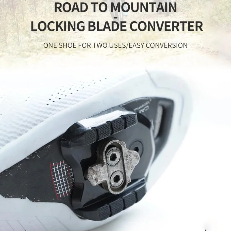 RRskit A Pair of Road Cleats Convert To Mountain Cleats CIeat Converter For Road Shoes