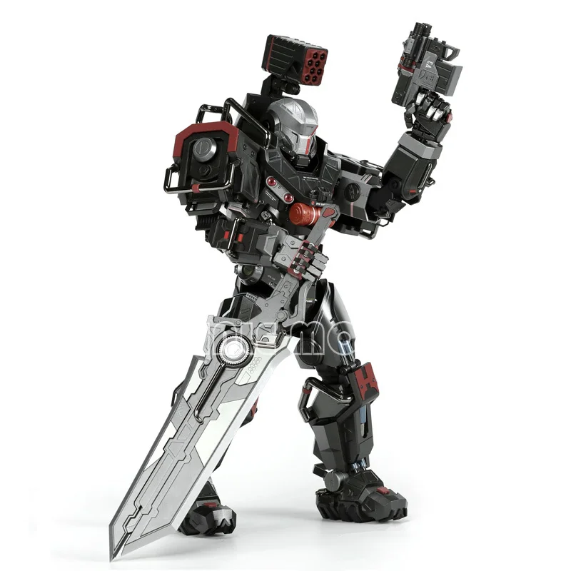 MENG プラスチック組み立てモデルキット MECHA-008 MU-2 ヘビー立体破晓、ホワイトシャーク-04 プレッザントバージョン 1/9