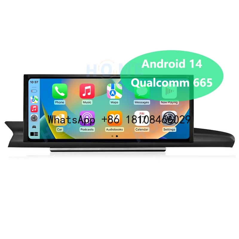

Android 14 Qualcomm 665 128G 10.25"/12.5" Car Multimedia Video Player for Audi A6/A7 2012-2018 GPS Navigation Carplay Screen