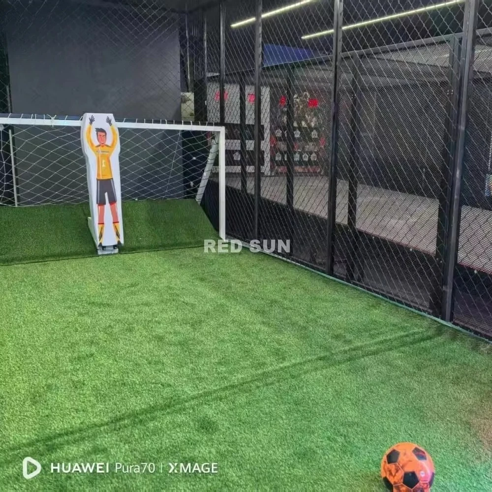 Cheap Modern Football Field Simulation Simulator Indoor Football Robot Keeper