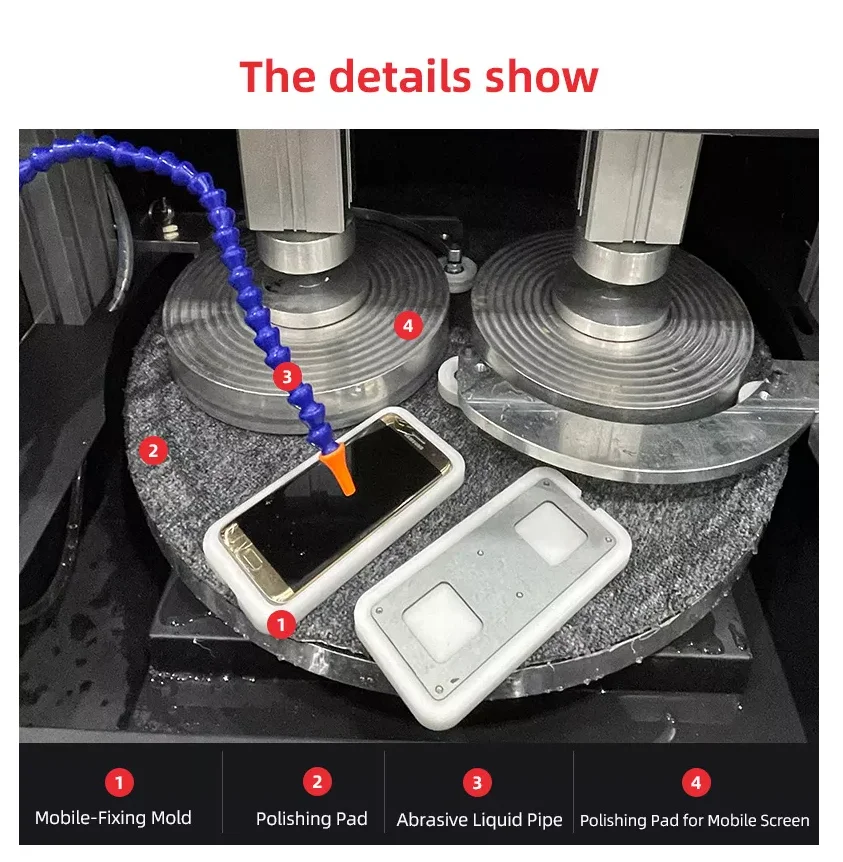 Pulidor de rayones móvil para iPhone Sumsung