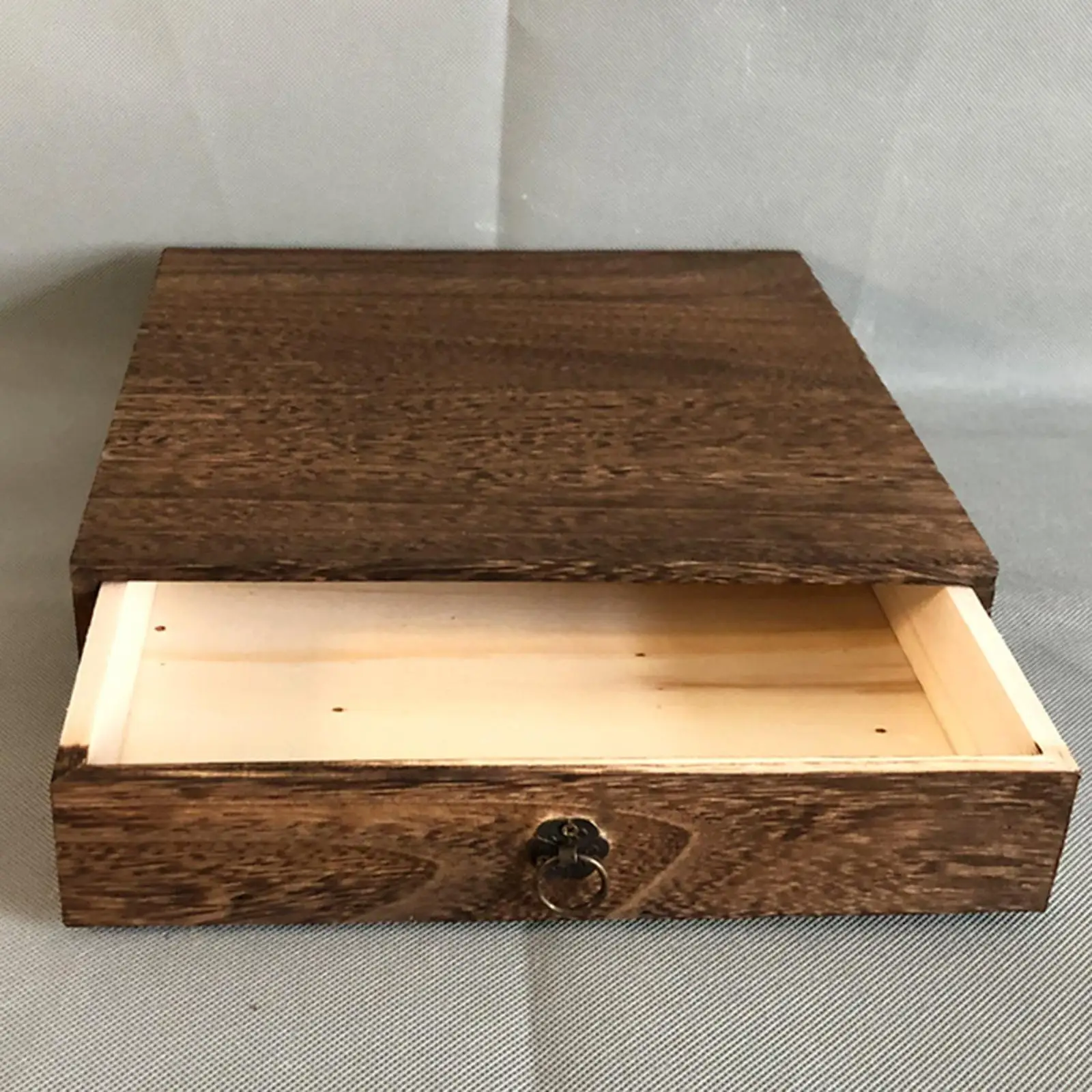 with Lid Lock, Vintage Organizer Storage Box for Gifts, Keepsakes, DIY Gift Box Accessories