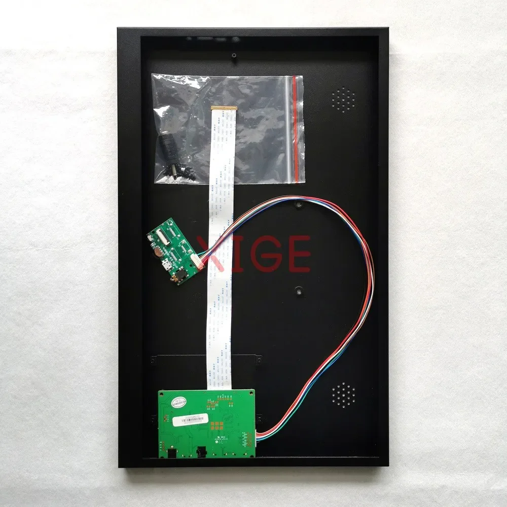 For LP156WFG NV156FHM Portable Display 1920*1080 Micro USB 40-Pin EDP DIY Refit Kit Controller Board+Metal Shell 15.6