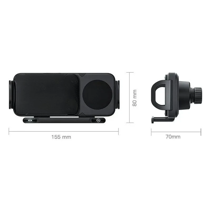 FoldableIntelligent Induction Wireless Charging Phone Mount Auto Electric Rotate Universal Cellphone Fixing Replacement Support