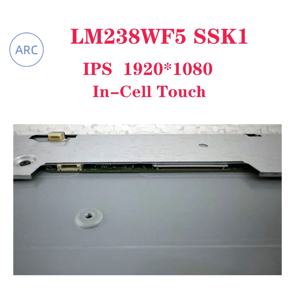 شاشة LCD أصلية جديدة مقاس 23.8 بوصة تعمل باللمس LM238WF5 SSK1 IPS FHD 1920*1080 LM238WF5(SS)(K1) LM238WF5-SSK1