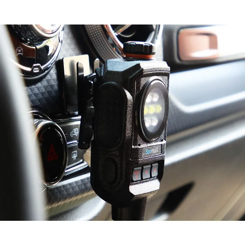 ميكروفون SenHaiX محمول لاسلكي محمول مع موصل من النوع C مناسب لراديو SenHaiX GT-12 HAM