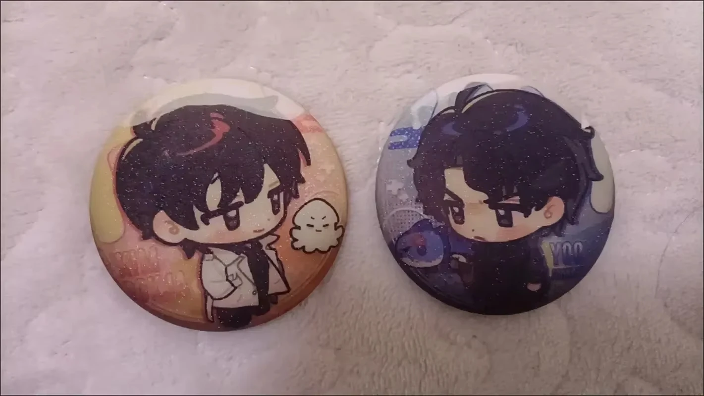 Creative Peripherals Anime Omniscient Reader Viewpoint Kim Dokja Liu Yoo Joonghyuk Brooch Decorative Christmas Gifts