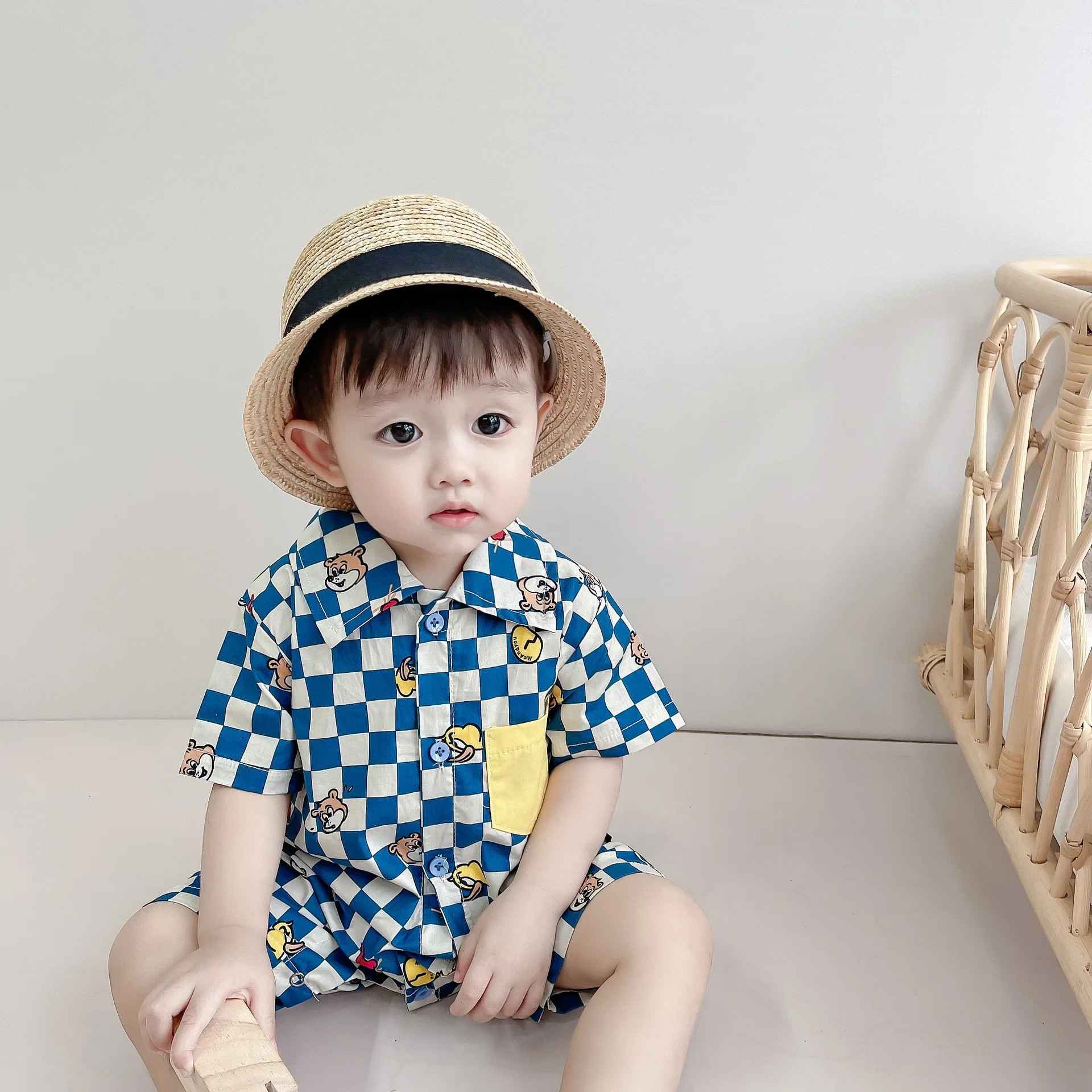 

New Baby Overalls Toddler Girls boys Jumpsuits Clothes
