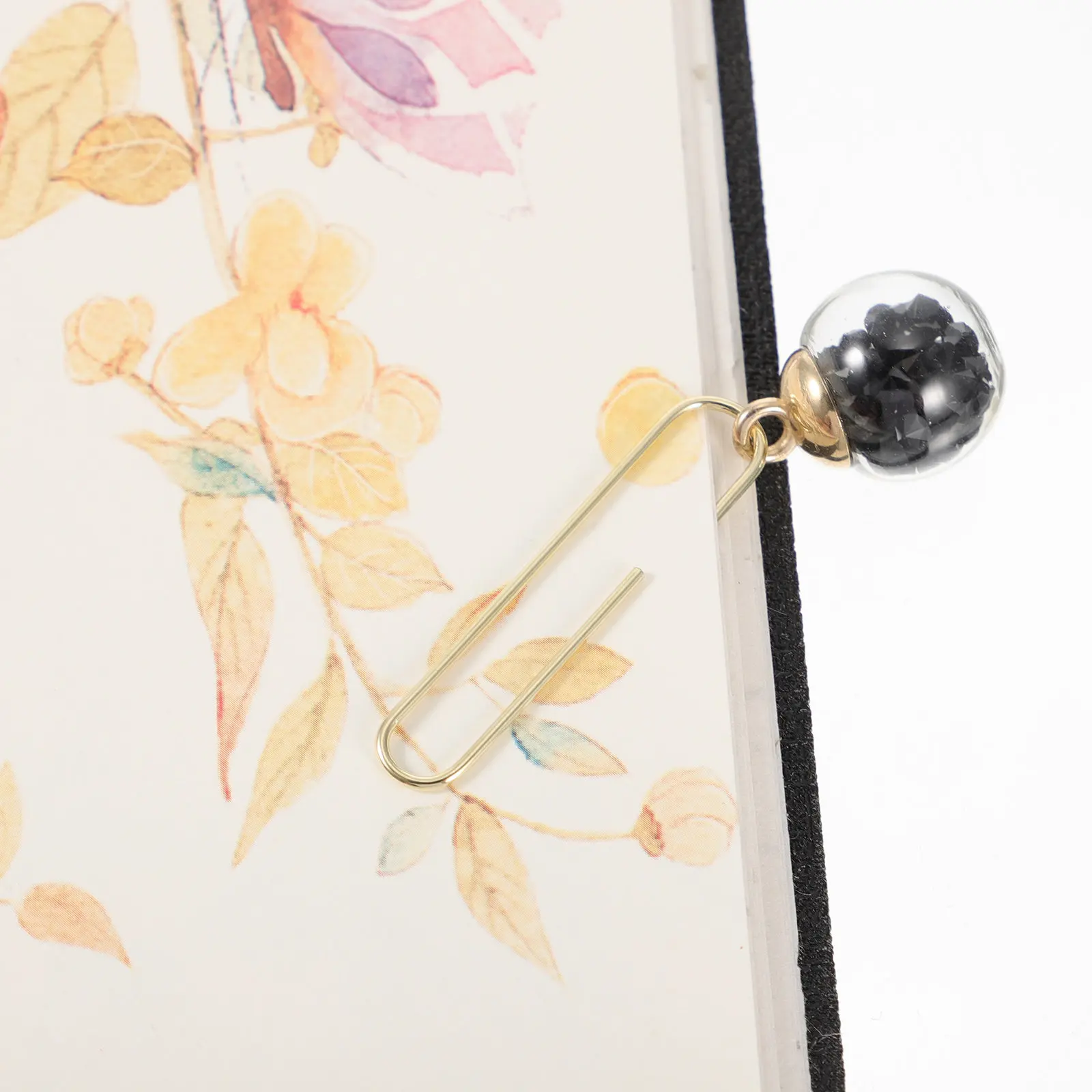 

5Pcs Bookmark Paper Clips Creative Metal Paper Clips for Office School Home Use Organizing Document Files Holding Clamps