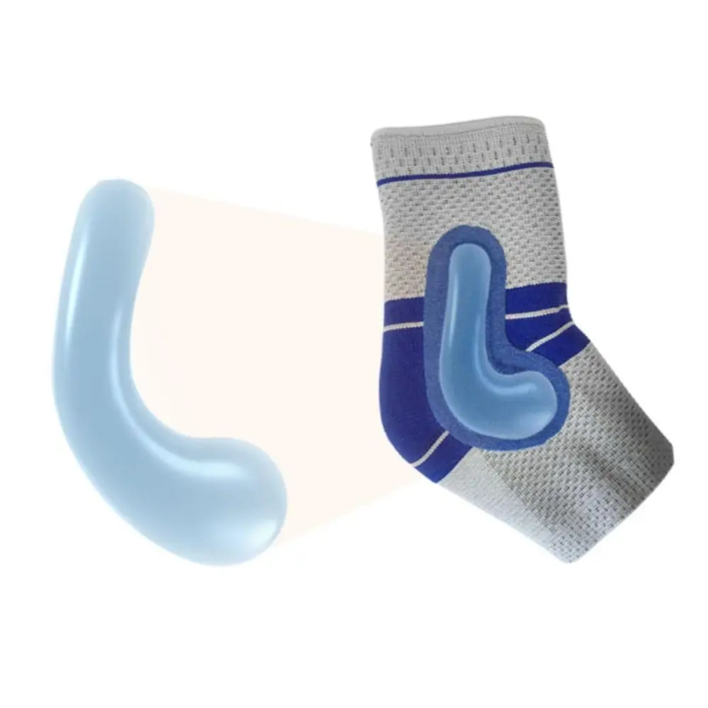 

Унисекс вязаный спортивный бандаж для лодыжки, дышащий легкий рукав для поддержки лодыжки, эластичный удобный стабилизатор лодыжки для тренажерного зала