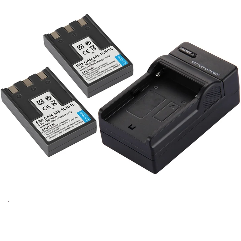 

1500mAh NB-1L NB-1LH Li-ion Battery For Canon PowerShot S400 S500 S530 S300 S100 S110 S200 S230 LXUS 300 330 400 430 500 V2 V3