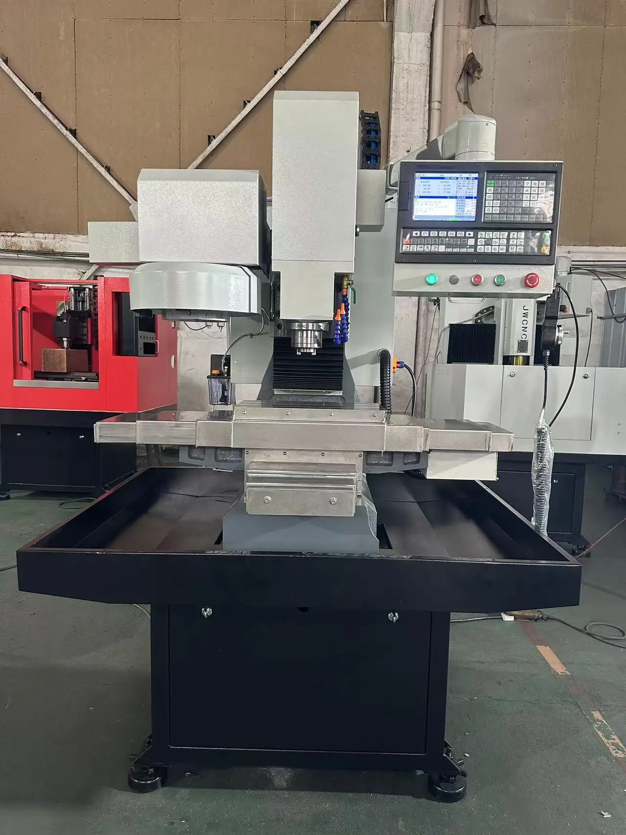 Vmc4525 Cnc Milling Machine Aluminum Steel Bt30 Spindle Mini Mill 12 tools ATC Factory Manufacturer price wood routers 3 4 Axis