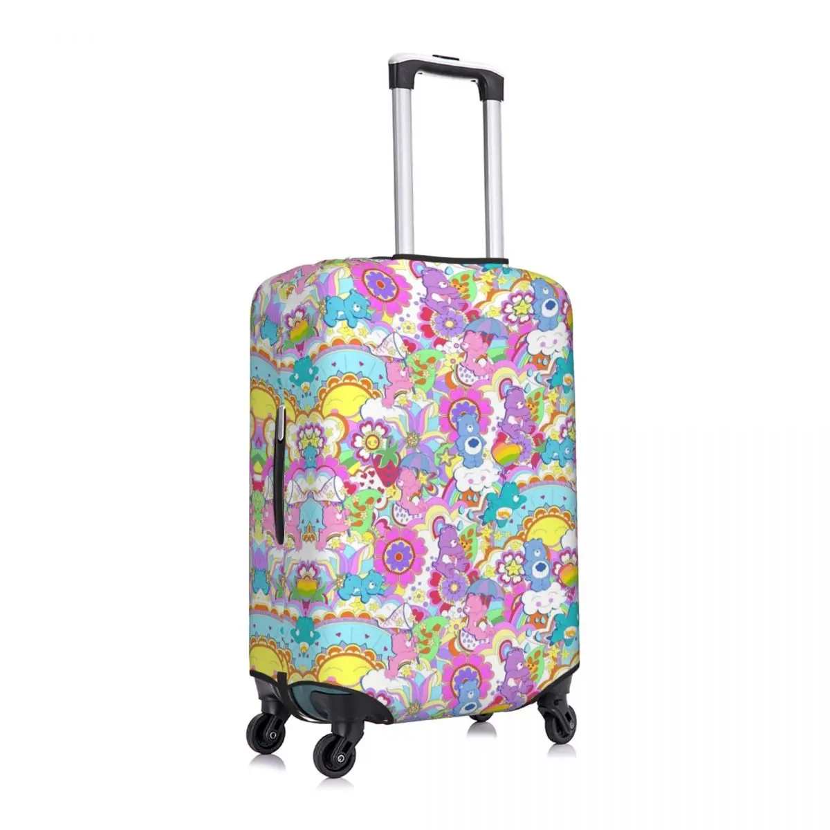 Cartoon Care Bears Grumpy Bear Suitcase Cover Flight Fun Luggage Accesories Business Protection