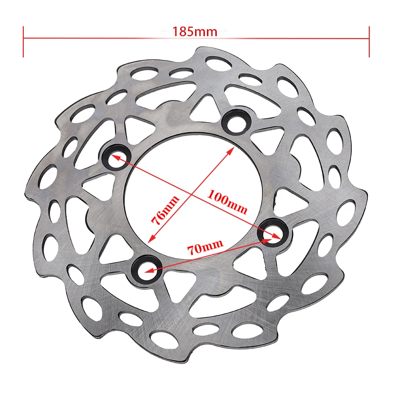 Universal aluminum alloy floating disc motorcycle disc brakes 185 180 160 170 190 230mm front disc brake For Honda modification