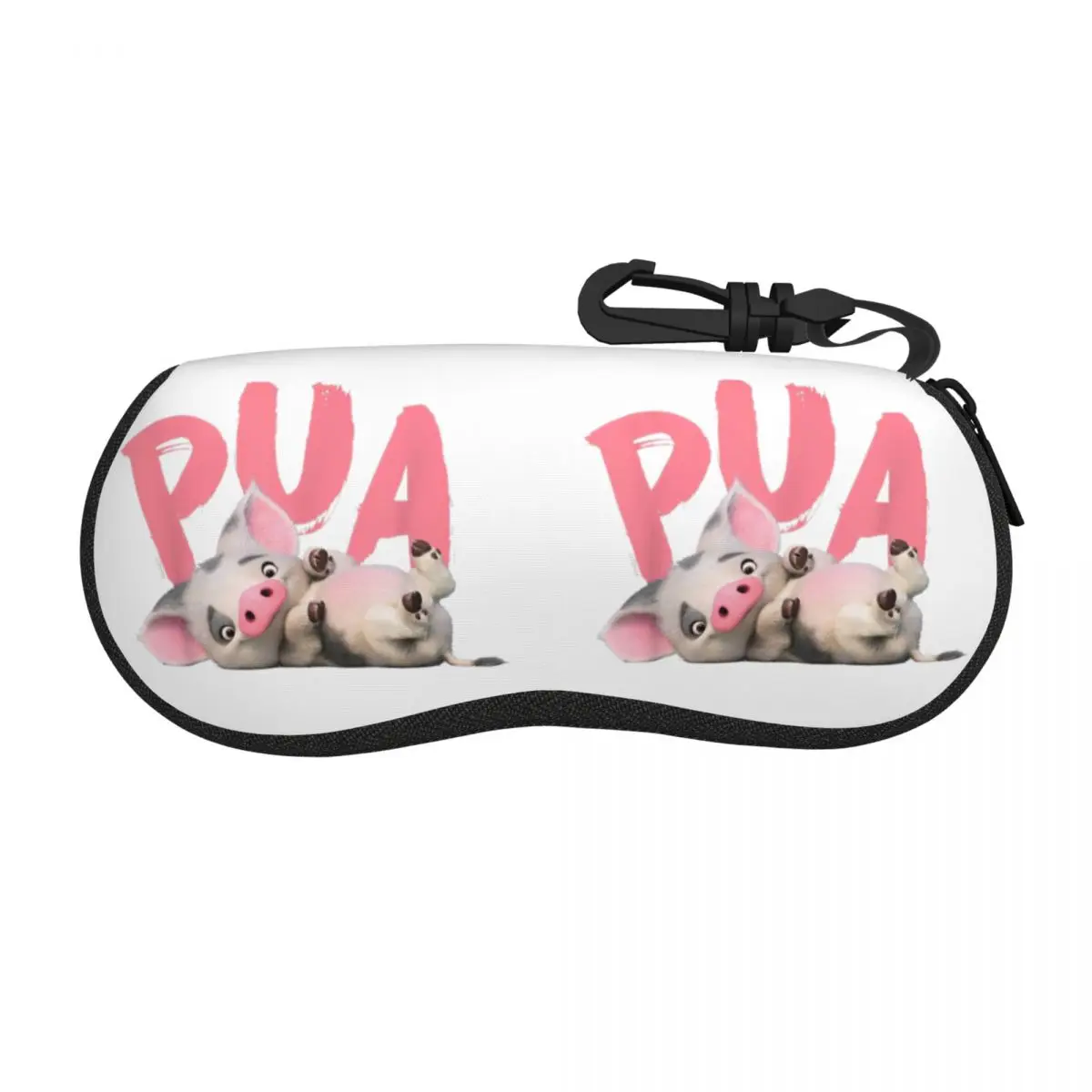 

Moana Pua The Pig Glasses Case Portable Zipper Glasses Storage Box Ultra Glasses Box