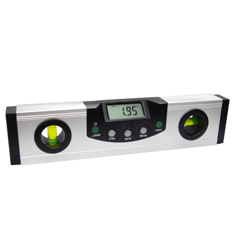 225mm 9inch Portable Digital Spirit Level  Ruler 360 Angle Measuring Gauge Digital Protractor Meter