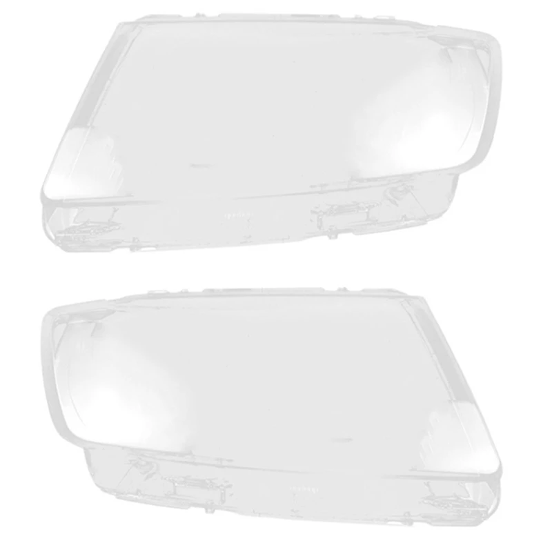 Car Headlight Lens Cover Transparent Head Light Lamp Shell For Jeep Grand Cherokee 2011 2012 2013 (Left&Right)