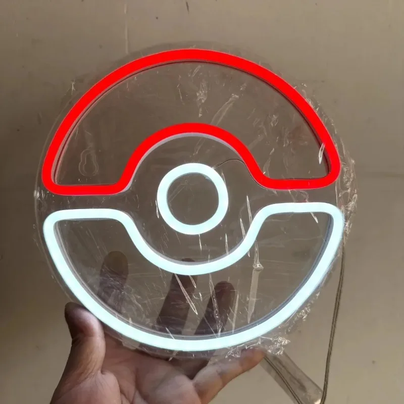 20x20 سنتيمتر كزة الكرة الاكريليك مصباح ليد مضيئة أضواء النيون الإبداعية جو الزخرفية لغرفة الرياضة الإلكترونية حائط الخلفية الهدايا #2