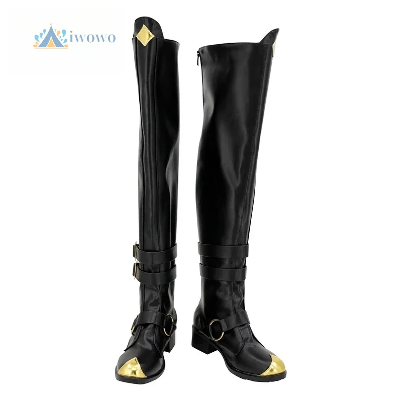 chaussures-de-cosplay-game-sakuma-rei-bottes-sur-mesure